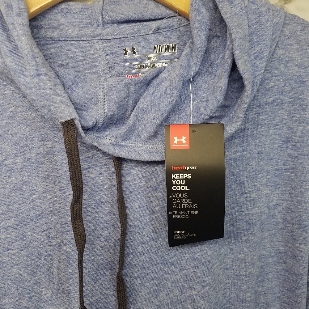 Under Armour Womens Hoodie Pullover Loose Fit Sz M - Picture 2 of 6